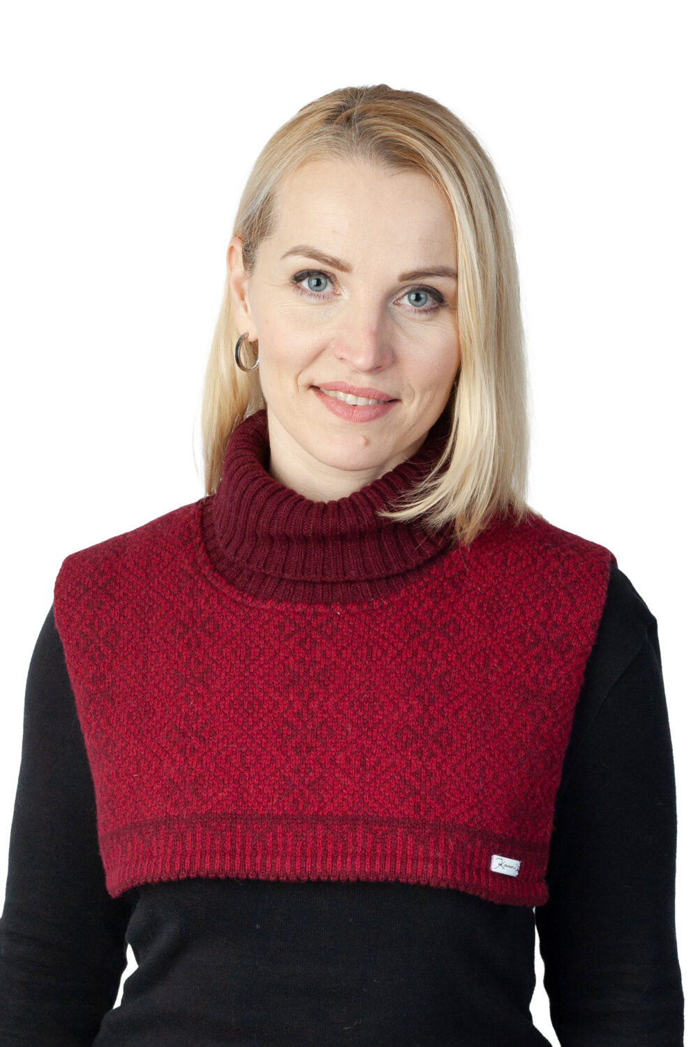 lm-16-mm1-merino-wool-neck-warmer-bib-front Merino wool neck warmer bib - Image 1