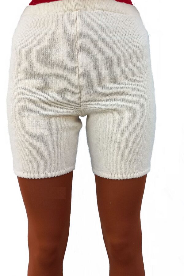Short merino wool leggings
