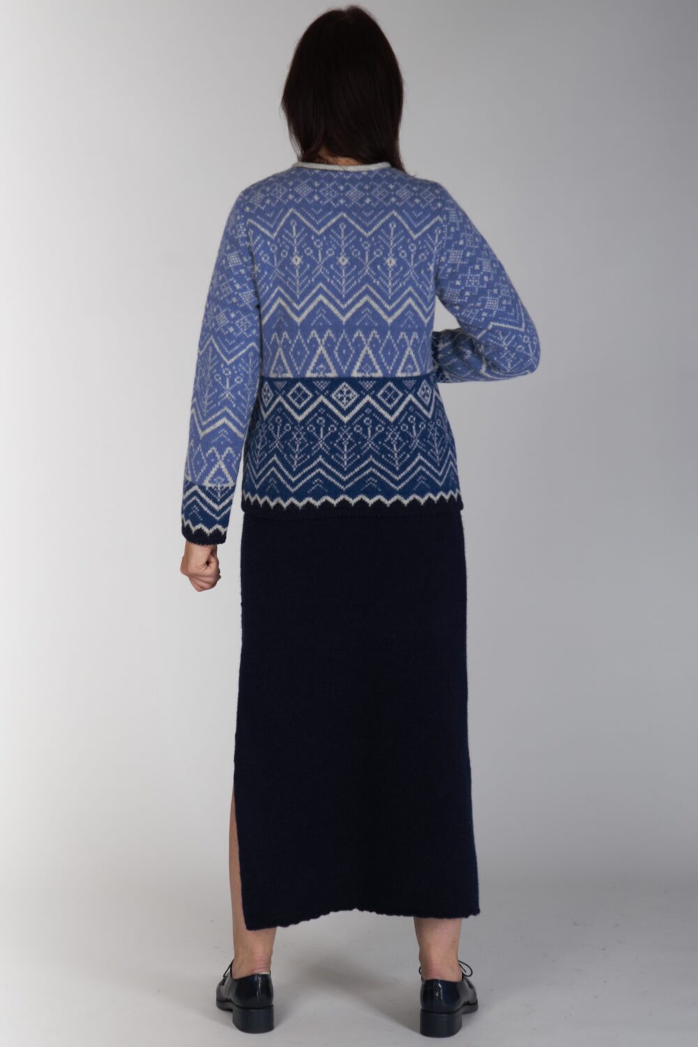 Short wool cardigan Mythology - Image 2