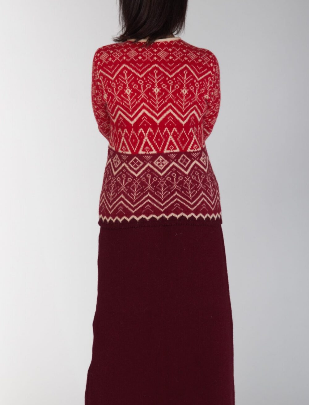 Short wool cardigan Mythology - Image 2