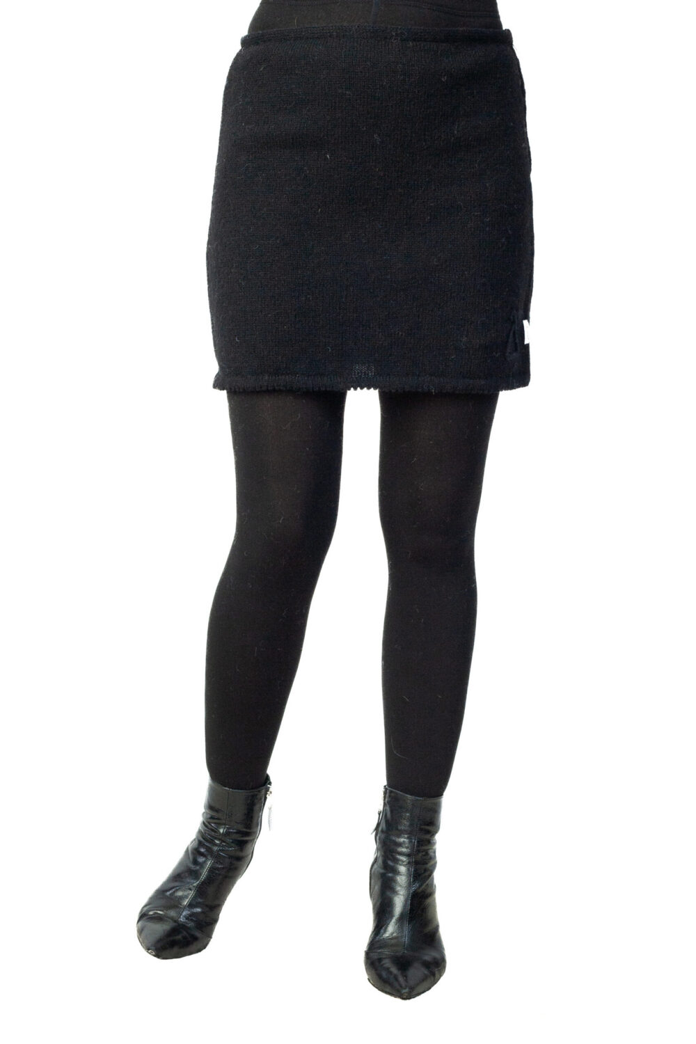 b-50-cc-wool-mini-skirt-protective-symbol-front-3.jpg Wool mini skirt with a protective symbol - Image 1