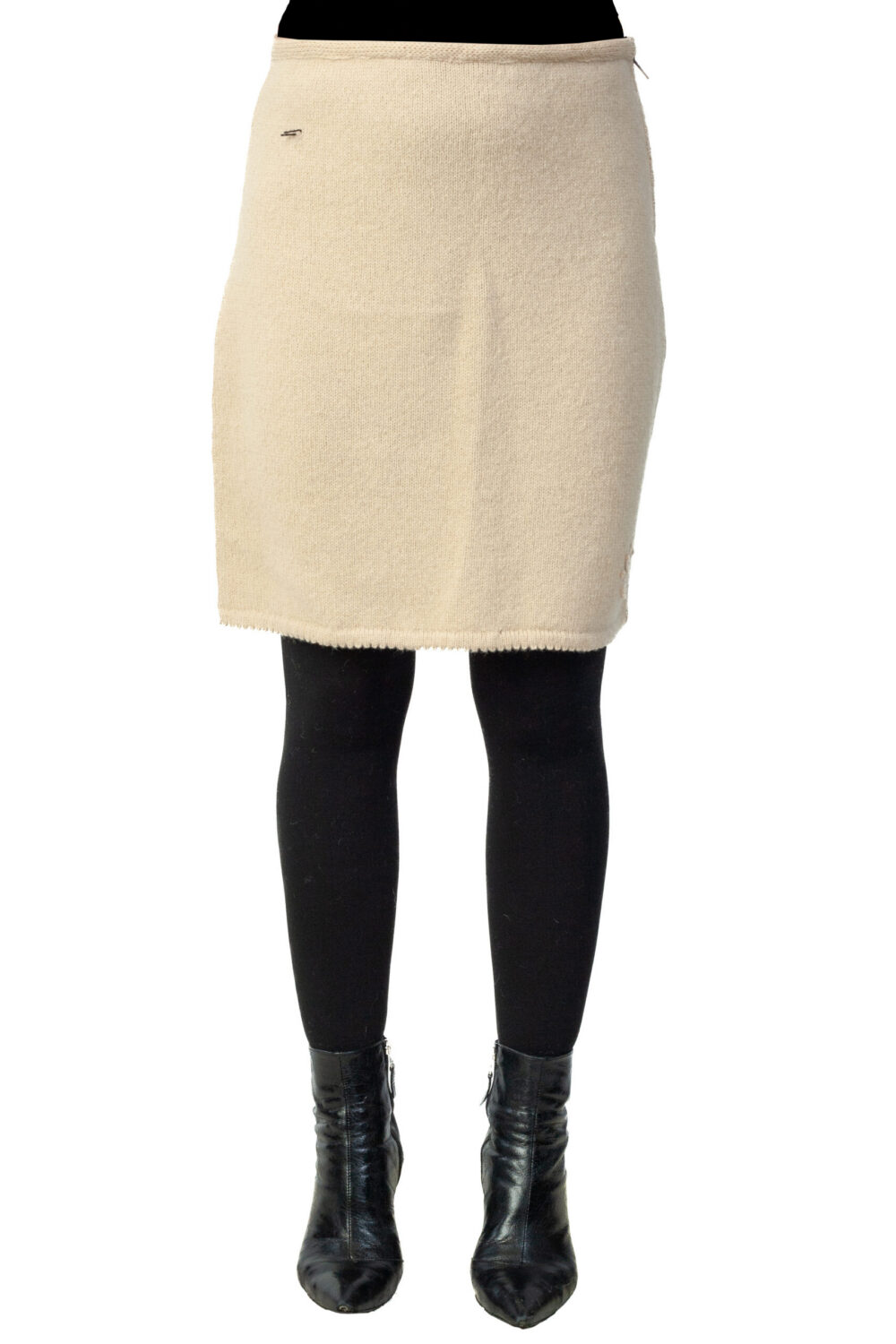 Wool short skirt with a protective symbol - Image 2