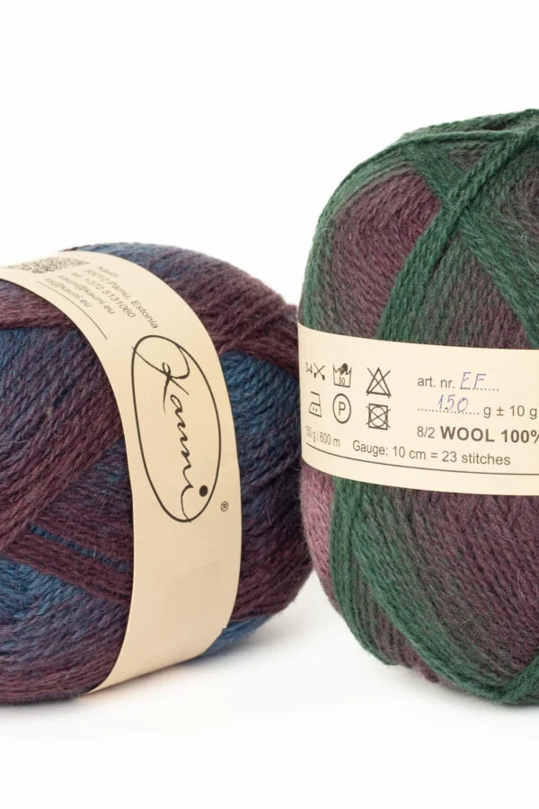 Wool Yarn – Gradient Colour – EF