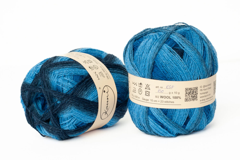 gradient-colour-pure-wool-yarn-ESF-5.jpg Wool Yarn – Gradient Colour – ESF - Image 1