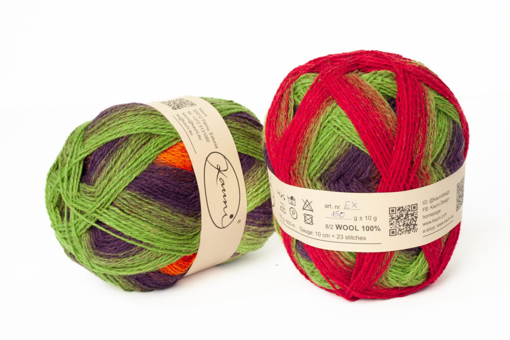 gradient-colour-pure-wool-yarn-EX-5.jpg Wool Yarn – Gradient Colour – EX - Image 1