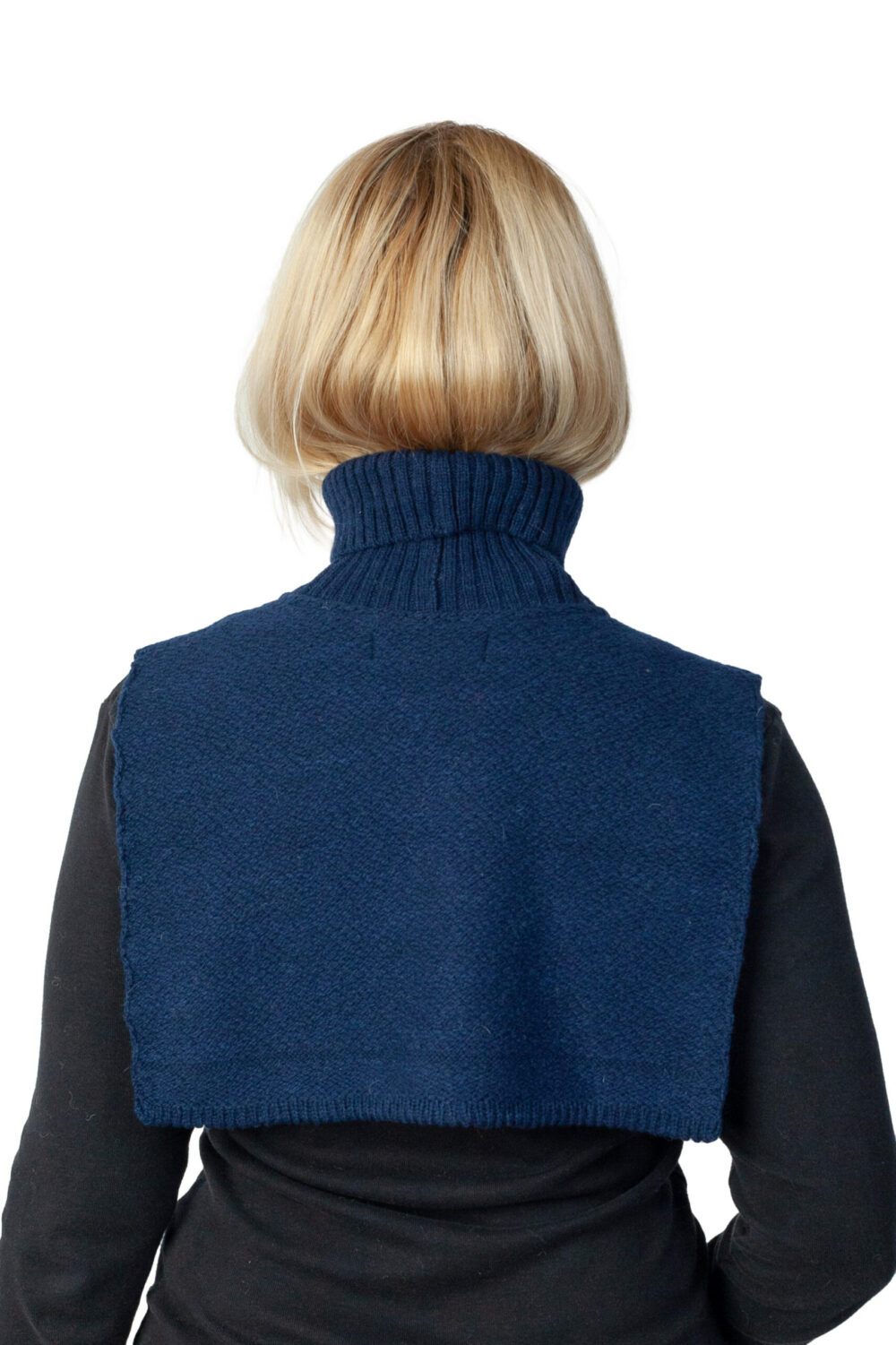 Merino wool neck warmer bib - Image 2
