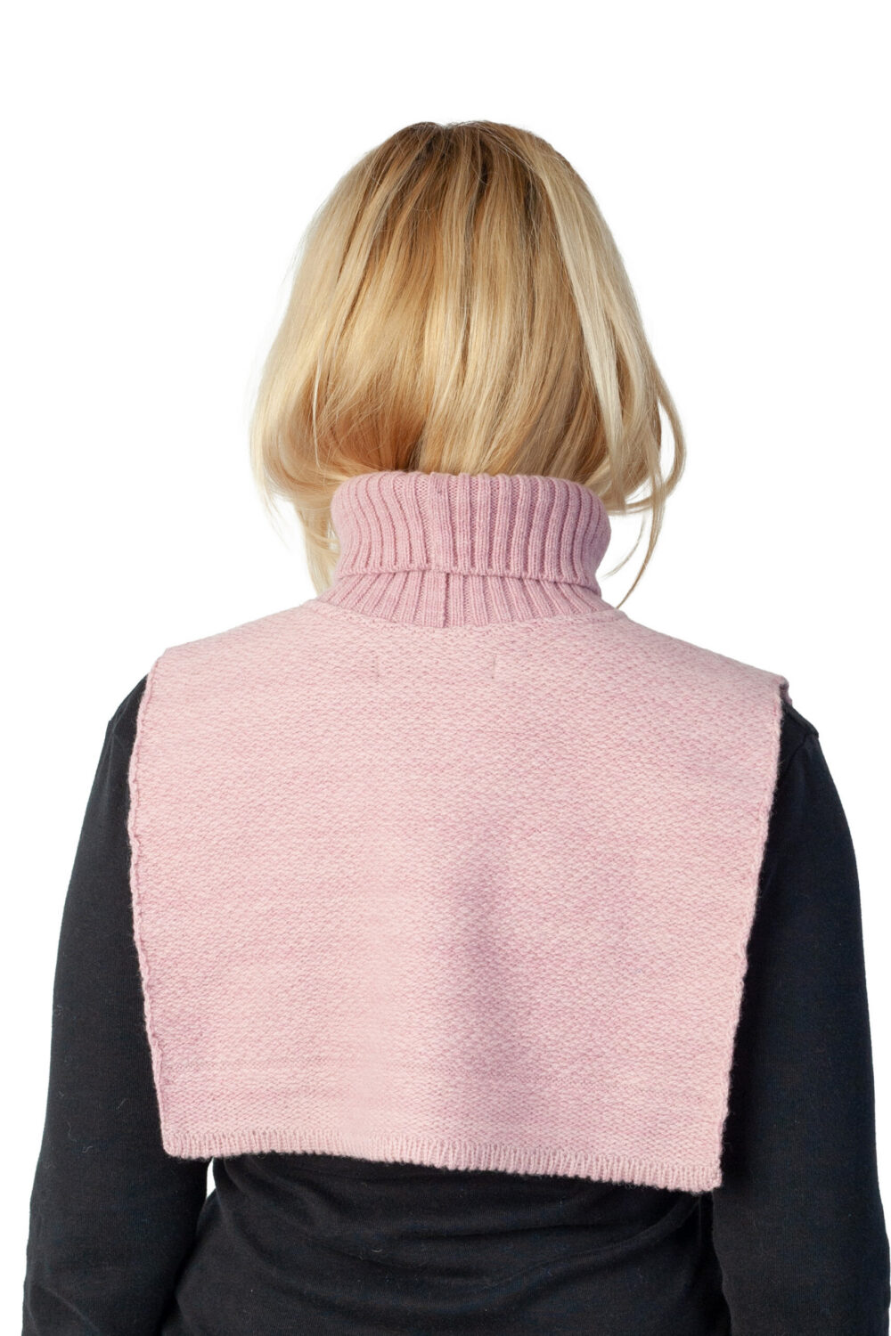 Merino wool neck warmer bib - Image 2