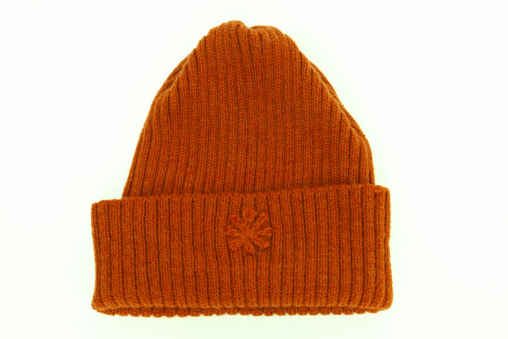 m-147-nn8-wool-hat-ribbed-knit-power-symbol-front-3.jpg Wool hat in ribbed knit with a power symbol - Image 1