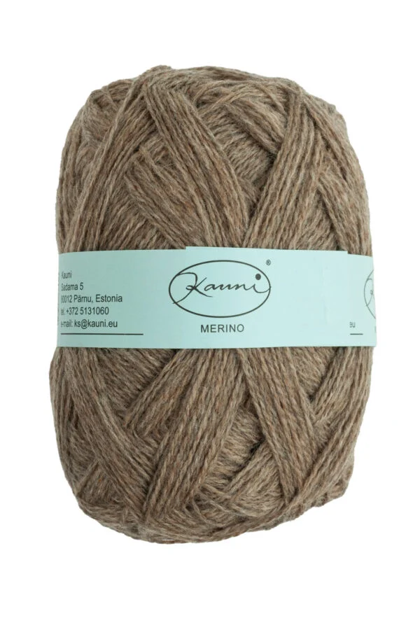 Merinowollgarn – Unifarben – N Kühles Beige
