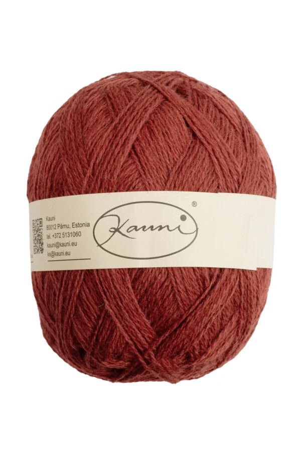 Wool Yarn – Solid Colour – NN9 Amber Brown
