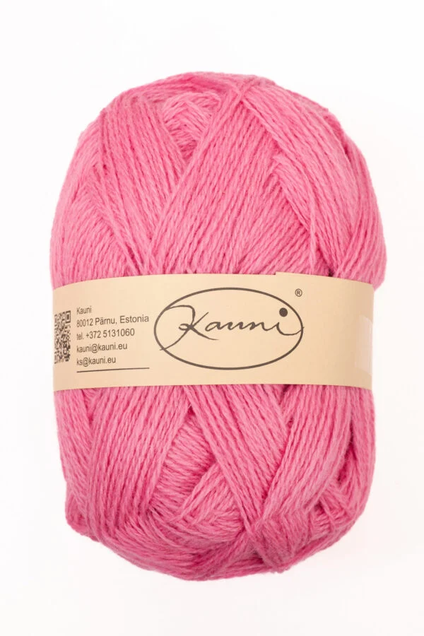 Wool Yarn – Solid Colour – JJ8 Bubblegum Pink