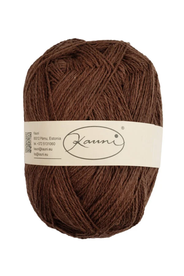 Wool Yarn – Solid Colour – PP Chocolate Brown