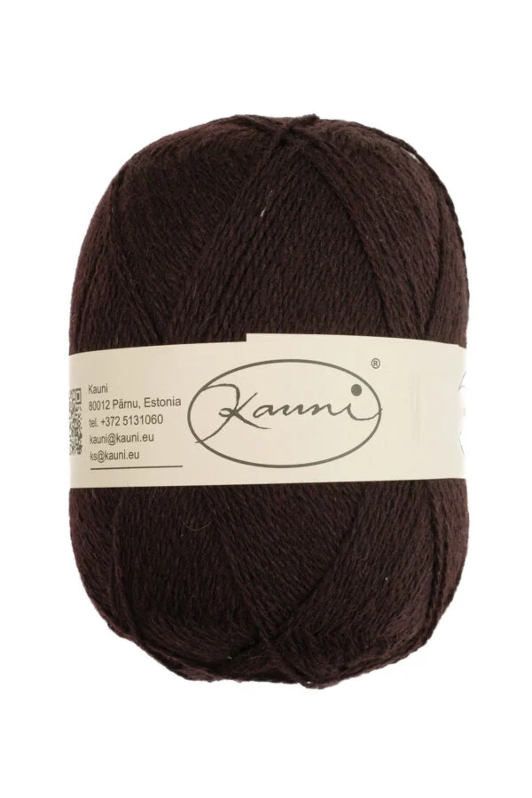 Wool Yarn – Solid Colour – PP2 Coffee Brown