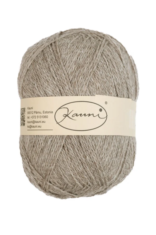 Wollgarn – Unifarben – NN Kühles Beige