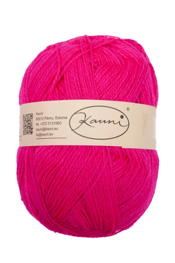 Wollgarn – Unifarben – LL Neonpink