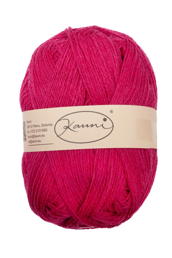 Wool Yarn – Solid Colour – JJ7 Magenta Pink