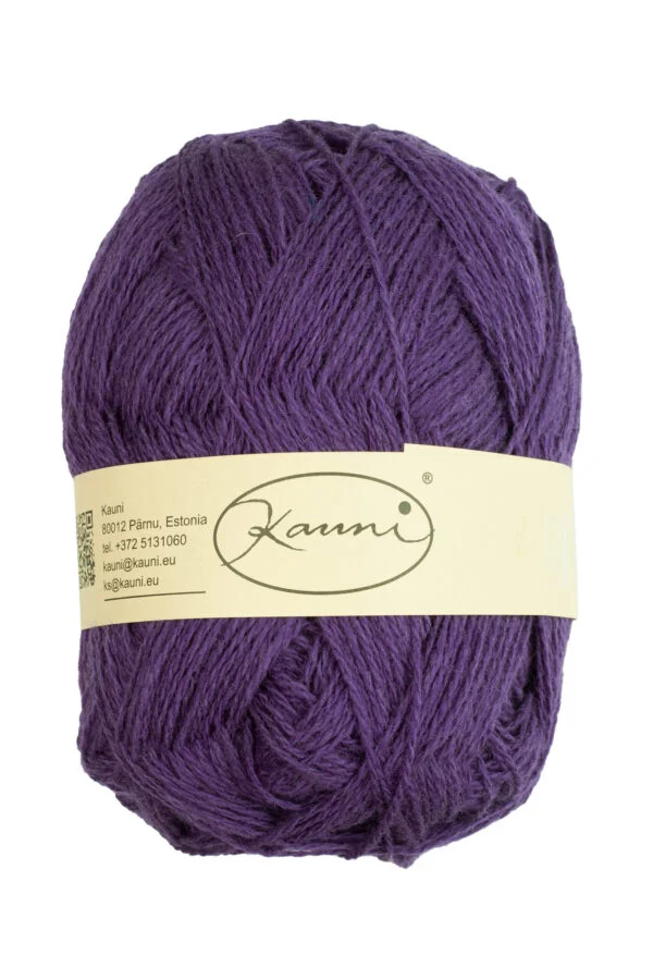 Wollgarn – Unifarben – LL5 Pflaumenlila
