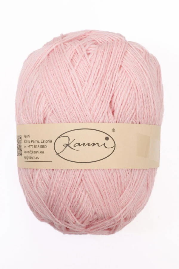 Lambavillane lõng 8/2 – ühevärviline – JJ1 roosa