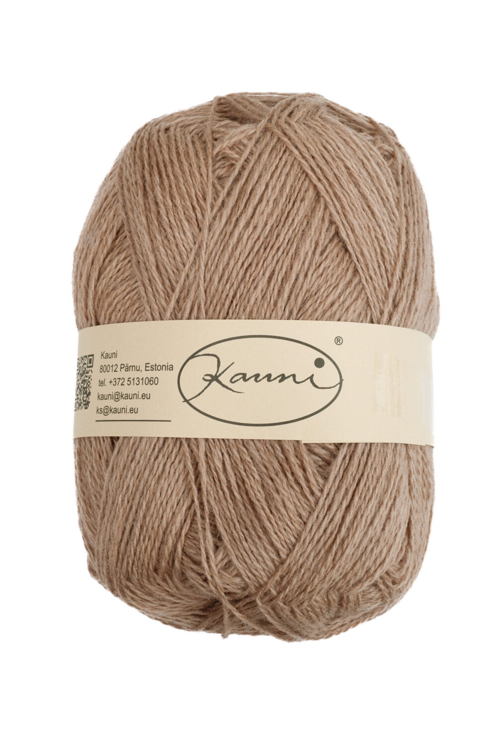 solid-colour-pure-wool-yarn-sand-brown-pp8-5.jpg Wool Yarn – Solid Colour – PP8 Sand Brown - Image 1