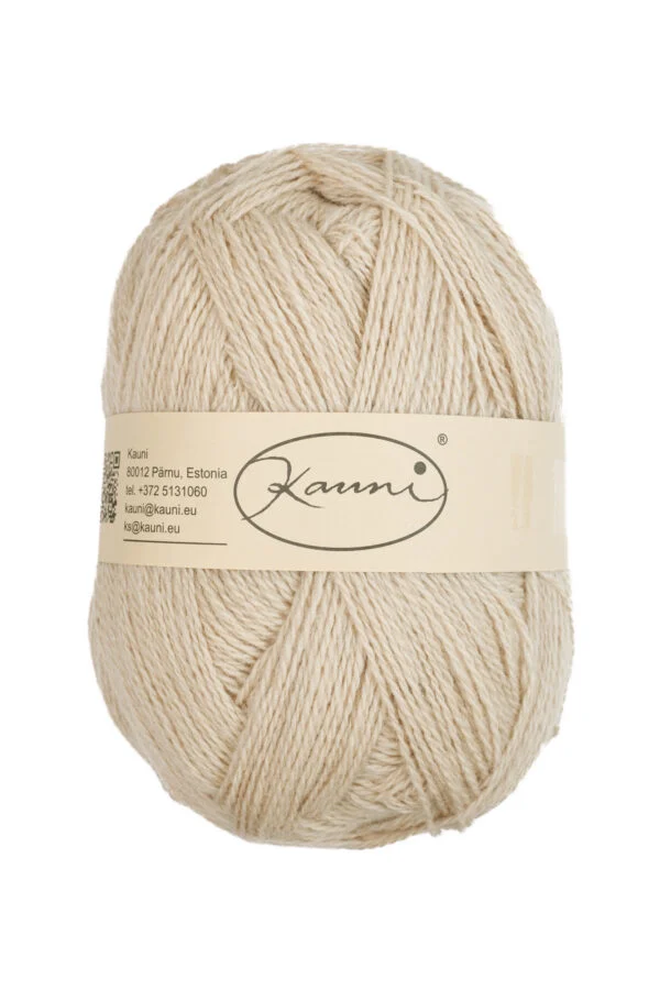 Wollgarn – Unifarben – NN1 Vanillebeige