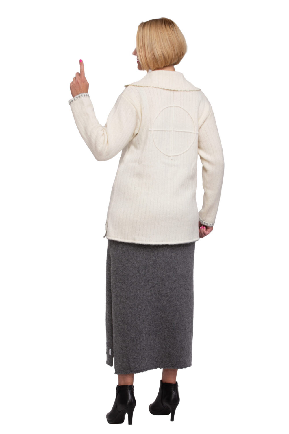 t-614-aa-soft-wool-cardigan-collar-power-symbols-back-2.jpg Soft wool cardigan with a collar and power symbols - Image 1