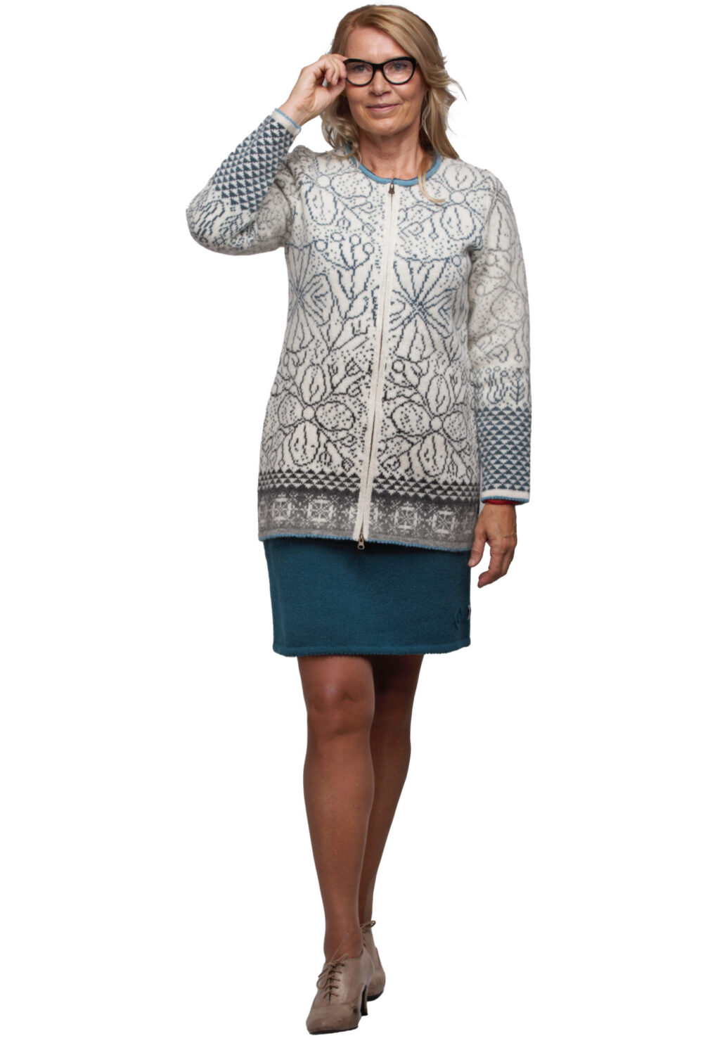 t-624-etz-wool-cardigan-magical-symbols-zipper-front-2.jpg Wool cardigan with magical symbols and a zipper - Image 1