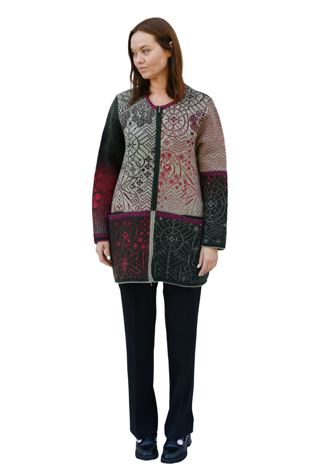 t-646-uu-wool-cardigan-magical-symbols-front-2.jpg Wool cardigan with magical symbols - Image 1