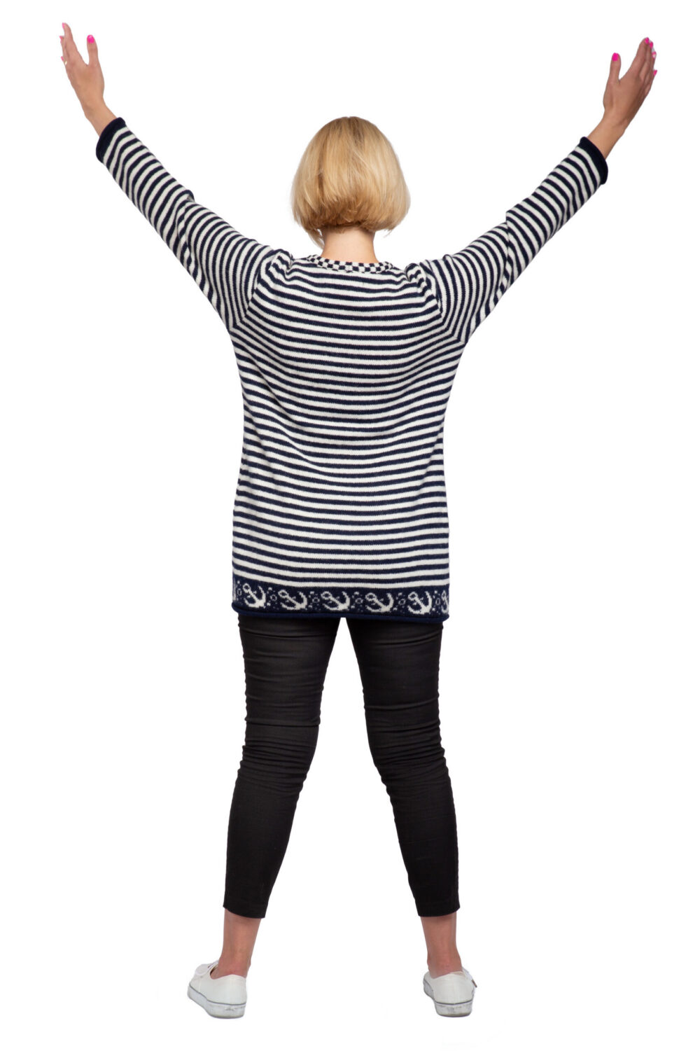 Wool pullover striped - Image 3