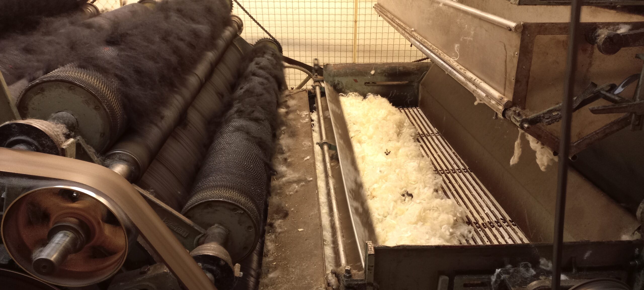 industrial yarn making machine