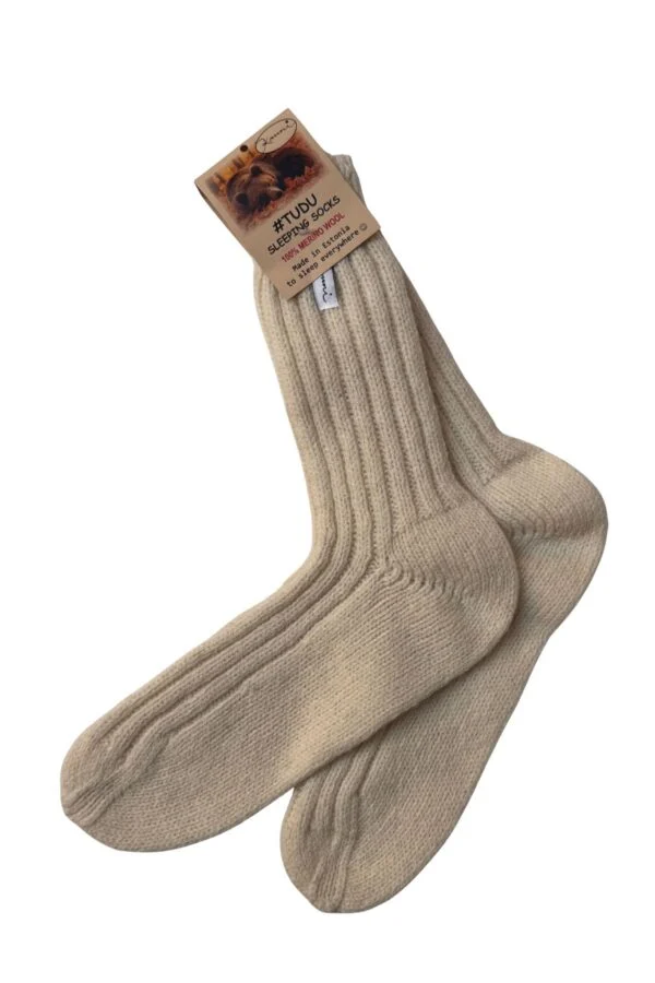 Bettsocken aus Merinowolle „TUDU“