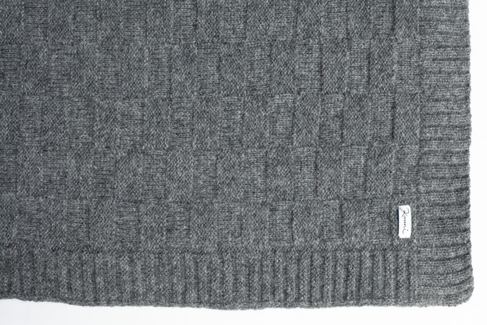 Wool throw "Rectangle" - Image 3