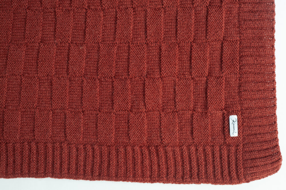Wool throw "Rectangle" - Image 3