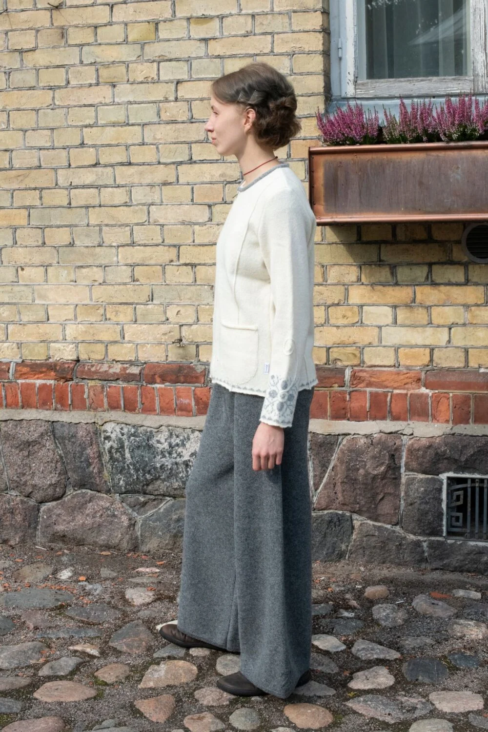 Loungehose aus Merinowolle