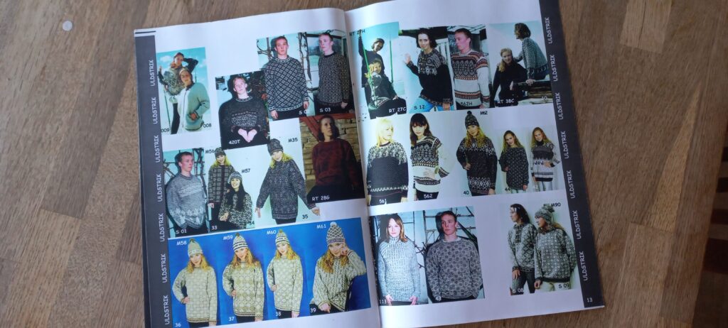 fashion designer kauni products catalogue from year 1996