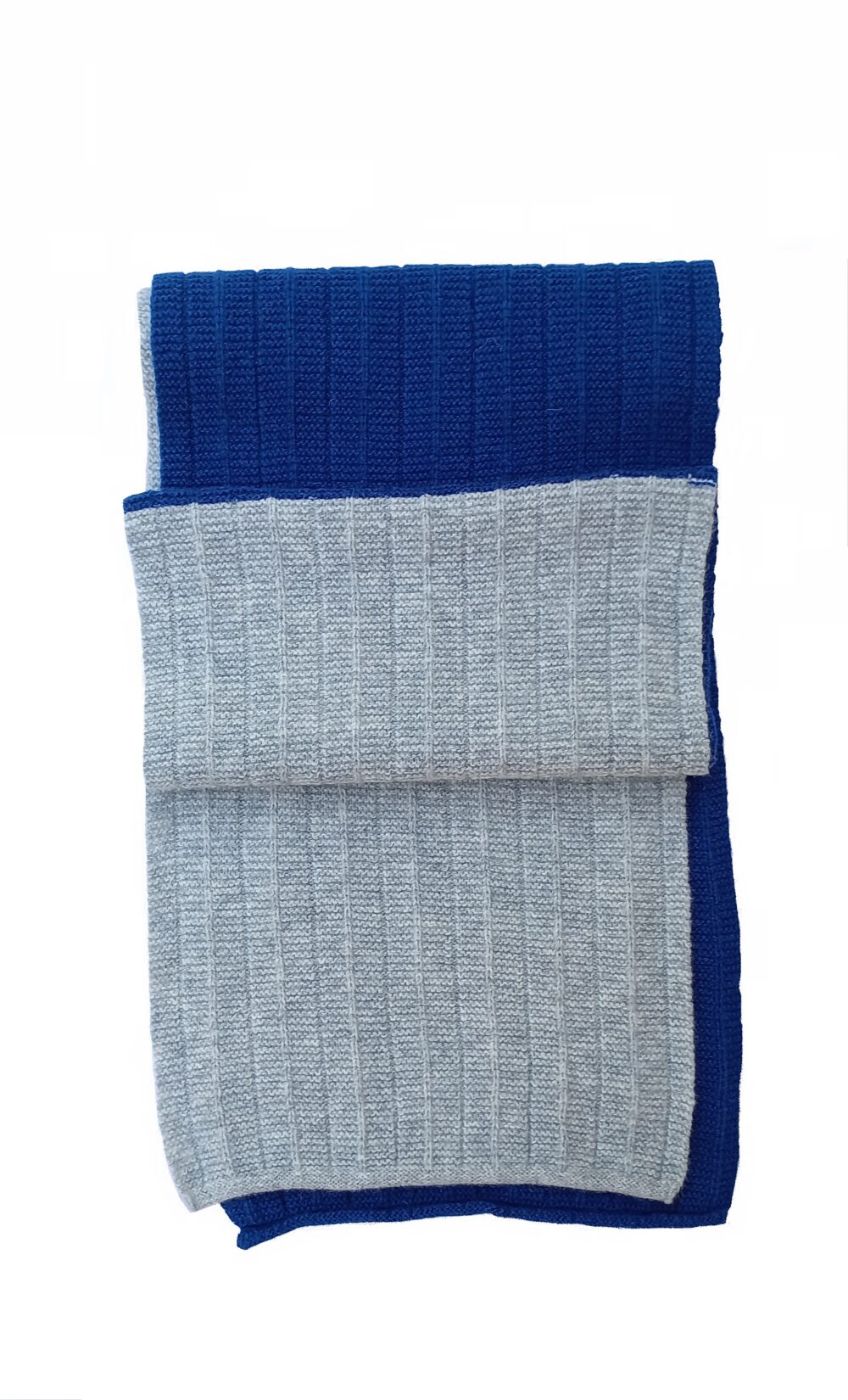 Multicolor scarf with texturized pattern - Image 2